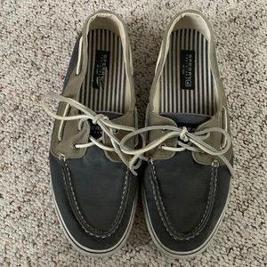 Sperry Canvas Top Slider Shoes